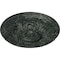 Ekena Millwork Granada Ceiling Medallion (Fits Canopies up to 7 1/8"), 19"OD x 1 1/2"P, Painted Turtle Crackle CM19GAPTC - alternate 2